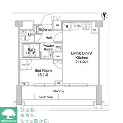 コンフォリア駒場の物件間取画像